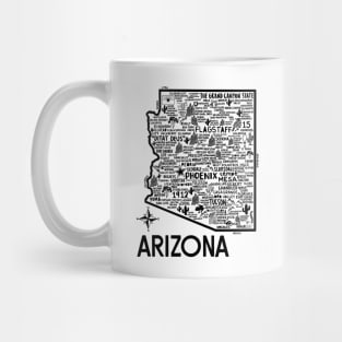 Arizona Map Mug